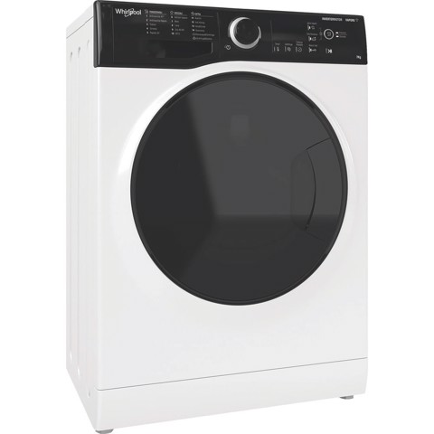 Whirlpool WSB 726 D IT, 7kg, classe A, colore Bianco, Inverter, 1200 giri, Display digitale XL, porta dark screen, Vapore
