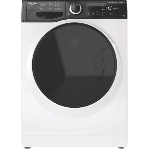 Whirlpool WSB 726 D IT, 7kg, classe A, colore Bianco, Inverter, 1200 giri, Display digitale XL, porta dark screen, Vapore