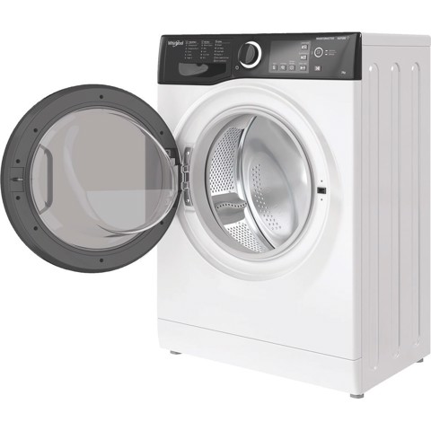 Whirlpool WSB 726 D IT, 7kg, classe A, colore Bianco, Inverter, 1200 giri, Display digitale XL, porta dark screen, Vapore