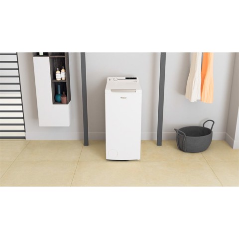 Whirlpool ZEN TDLR 6252BS IT lavatrice Caricamento dall'alto 6 kg 1200 Giri/min B Bianco
