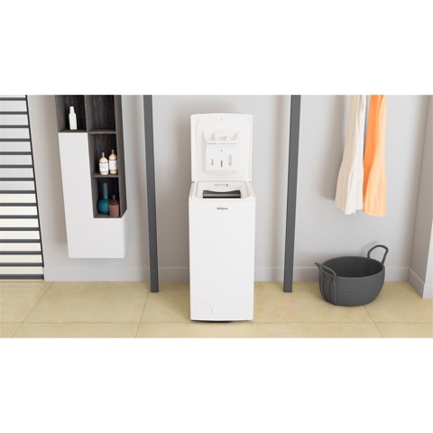 Whirlpool ZEN TDLR 6252BS IT lavatrice Caricamento dall'alto 6 kg 1200 Giri/min B Bianco