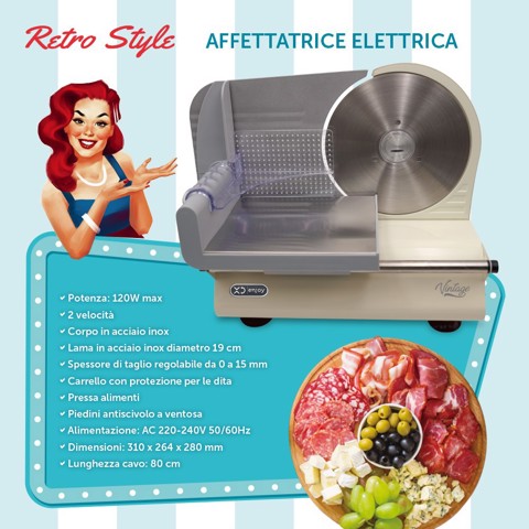 XD Vintage Affettatrice Elettrica Vintage