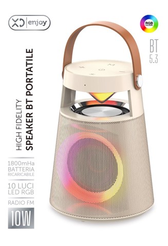 XD Enjoy Altoparlante Bluetooth Ricaricabile Portatile