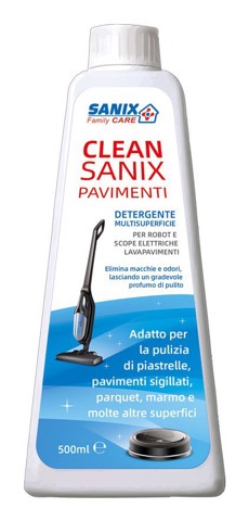 CLEAN SANIX Liquido (pronto all'uso) Detergente universale pavimenti