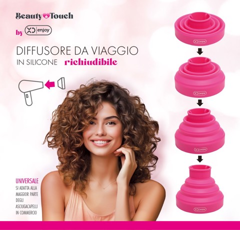 XD Enjoy Diffusore Da Viaggio In Silicone - Touch Beauty By XD
