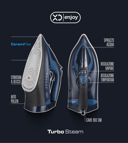 XD Enjoy Ferro da Stiro 2400W XDBIN9508