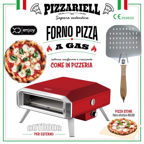XD Enjoy Forno Pizza a Gas "Pizzariell"