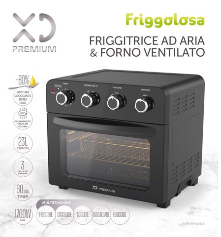 XD Premium FRIGGITRICE AD ARIA & FORNO VENTILATO
