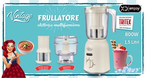 XD Vintage Frullatore Multifunzione XD Vintage