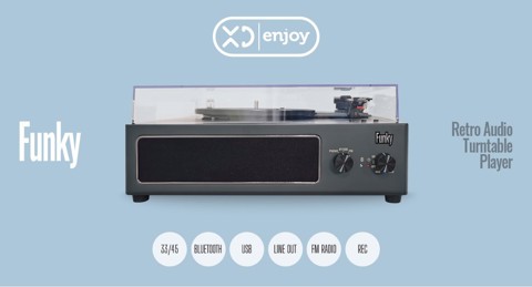 XD Enjoy Funky Grigio scuro