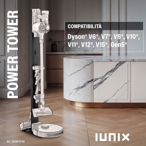XD Enjoy IUNIX XDZKFST90 accessorio e ricambio per aspirapolvere Scaffale a pavimento Aspirapolvere elettrica