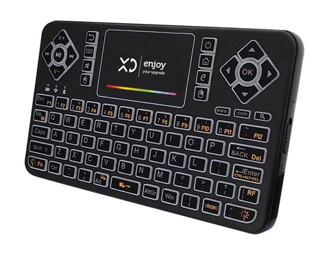 XD Enjoy Mini Tastiera Wireless Con Touchpad Ricaricabile