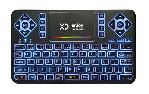 XD Enjoy Mini Tastiera Wireless Con Touchpad Ricaricabile