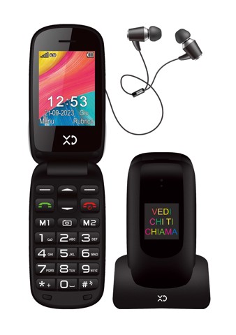XD Enjoy Senior Phone Premium - Cellulare GSM Tasti Grandi XDC527EP
