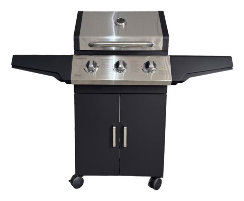 XD Enjoy XDBBQ255 barbecue per l'aperto e bistecchiera Carrello propano/butano Nero, Grigio 9450 W