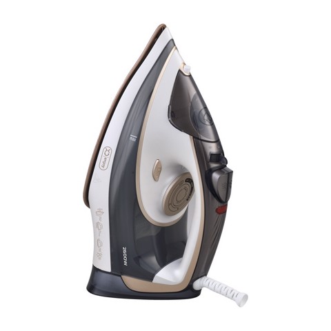 XD Enjoy XDBIN9555 ferro da stiro Ferro da stiro a secco e a vapore Piastra in Ceramica 2600 W Grigio, Bianco