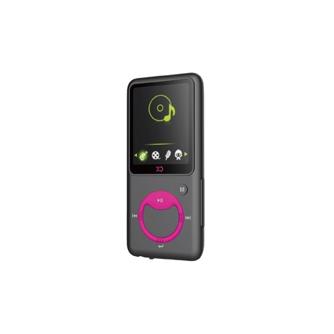 XD Enjoy XDBTR312PNK lettore e registratore MP3/MP4 Lettore MP4 0 GB Grigio, Rosa
