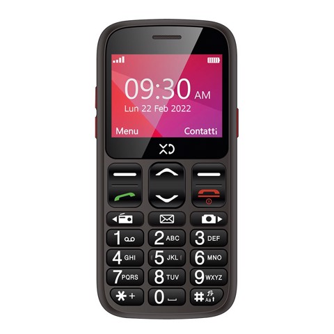 XD Enjoy XDC332 cellulare 5,87 cm (2.31") Nero Telefono per anziani