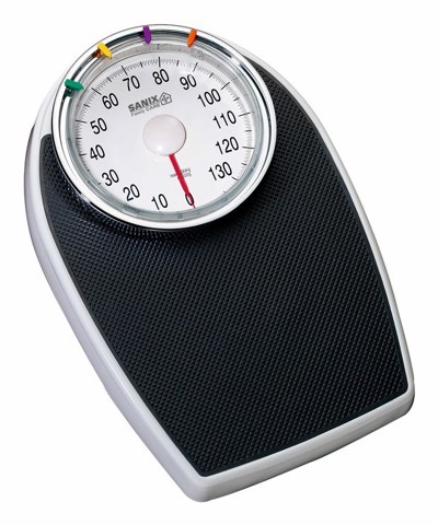 Sanix XDCAM699P bilance pesapersone Ovale Nero Bilancia pesapersone meccanica
