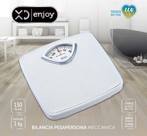 XD Enjoy XDCAM9200P bilance pesapersone Rettangolo Bianco Bilancia pesapersone meccanica