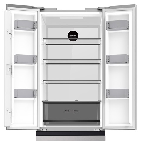 XD Enjoy XDCBMRF420EIX frigorifero side-by-side Libera installazione 400 L E Acciaio inox