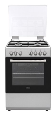 XD Enjoy XDCU66FEMXGLASS1 cucina Elettrico Gas Acciaio inox