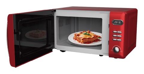 XD Enjoy XDDWUX20RD forno a microonde Rosso Microonde con grill Superficie piana 20 L 700 W