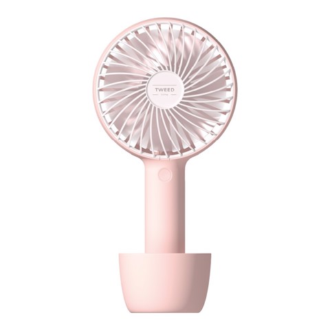 TWEED XDF4P nebulizzatore e ventilatore portatile personale Rosa 9,1 cm