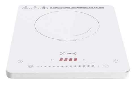 XD Enjoy XDFS062WH piano cottura Bianco Superficie piana 29 cm Piano cottura a induzione 1 Fornello(i)