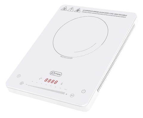 XD Enjoy XDFS062WH piano cottura Bianco Superficie piana 29 cm Piano cottura a induzione 1 Fornello(i)