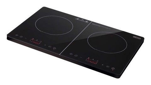 XD Enjoy XDFS150BK piano cottura Nero Superficie piana 58 cm Piano cottura a induzione 2 Fornello(i)