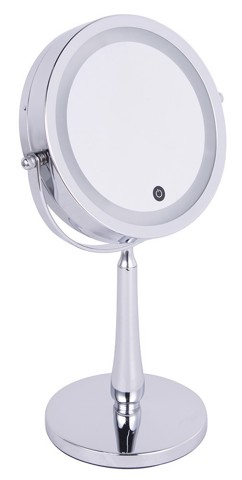 Beauty Touch XDGF1511 specchietto per trucco Ventosa Quadrato Bianco