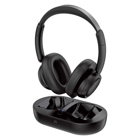 XD Enjoy XDGTK2 cuffia e auricolare Cuffie Wireless Portatile TV Bluetooth Base di ricarica Nero