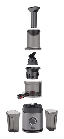 XD Enjoy XDHNG005 spremiagrumi Estrattore di succo 150 W Nero, Grigio