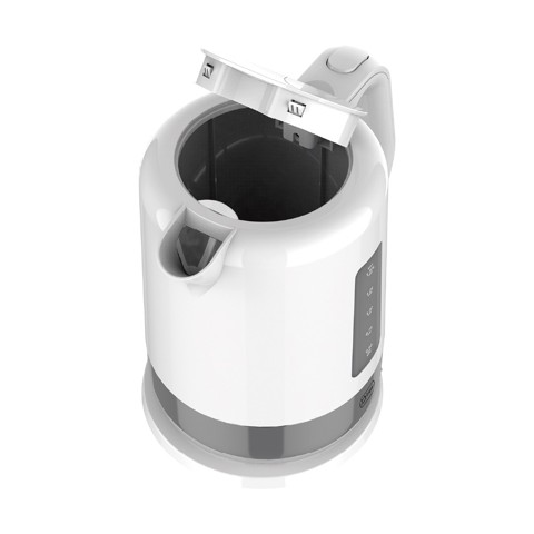 XD Enjoy XDHR150WH bollitore elettrico 1,5 L 2200 W Argento, Bianco