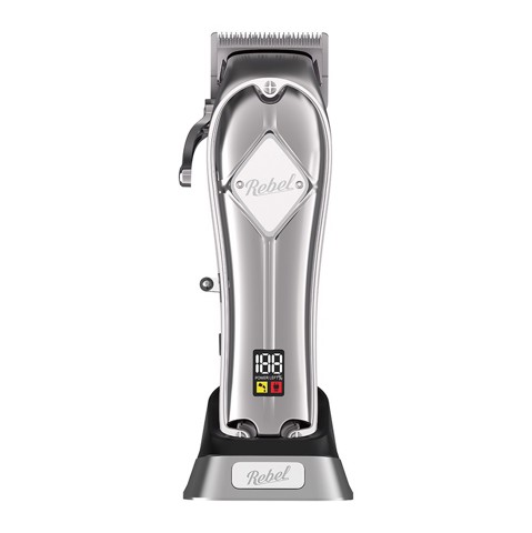 Rebel XDIC63 tagliacapelli Nero, Acciaio 8 Ioni di Litio