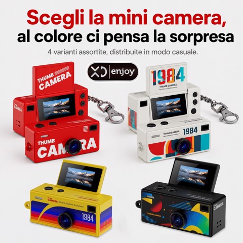 XD Enjoy XDKK94 fotocamera digitale Fotocamera compatta 3 MP CMOS 2560 x 1440 Pixel