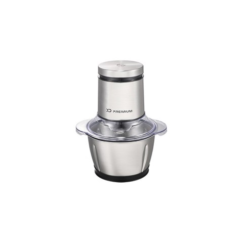 XD Premium XDLP5440 tritaverdure elettrico 1,2 L 600 W Nero, Acciaio inox, Trasparente