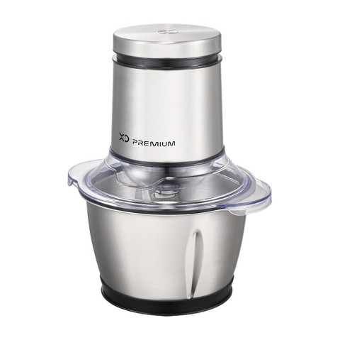 XD Premium XDLP5440 tritaverdure elettrico 1,2 L 600 W Nero, Acciaio inox, Trasparente