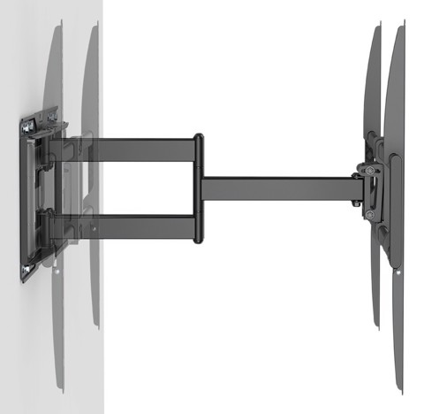 XD Enjoy XDLUM866 Supporto TV a parete 2,54 m (100") Nero