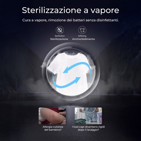 XD Enjoy XDMG7012386B lavatrice Caricamento frontale 7 kg 1200 Giri/min Bianco