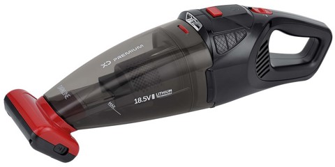 XD Premium XDNY185 aspirapolvere senza filo Nero, Rosso Senza sacchetto