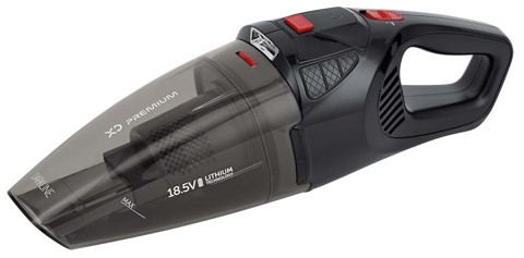 XD Premium XDNY185 aspirapolvere senza filo Nero, Rosso Senza sacchetto