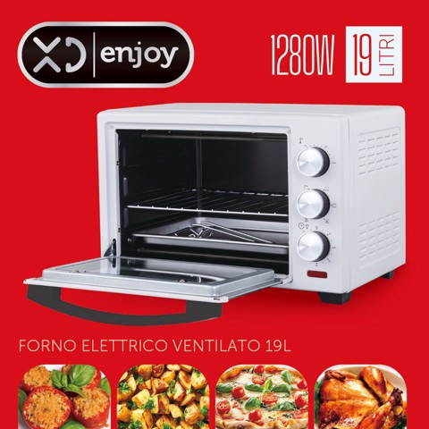 XD Enjoy XDOMX19BLK 19 L 1280 W Bianco