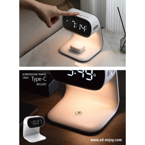 XD Enjoy XDSFE40WHT sveglia Sveglia digitale Bianco