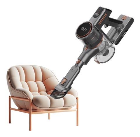 XD Enjoy XDSWE20B scopa elettrica Batteria Secco HEPA Senza sacchetto 0,5 L 300 W Grigio 2,2 Ah