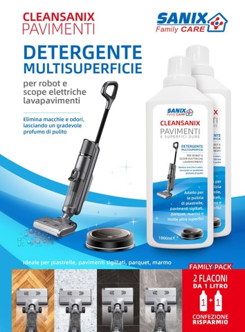 XD Enjoy Detergente/restauratore per pavimento Liquido (2 flaconi) 1L