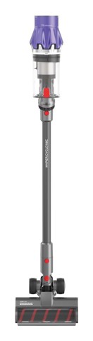 XD Premium XDSWE77P scopa elettrica Batteria Secco HEPA Senza sacchetto 450 W Grigio, Viola 2,2 Ah