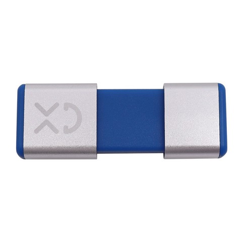 XD Enjoy XDUK666 unità flash USB 64 GB USB Type-A / USB Type-C 3.2 Gen 1 (3.1 Gen 1) Blu, Argento