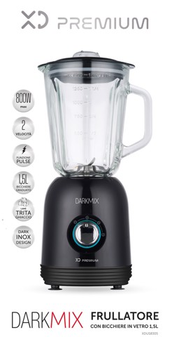 XD Enjoy XDUS8305 frullatore 1,5 L Frullatore da tavolo 800 W Nero
